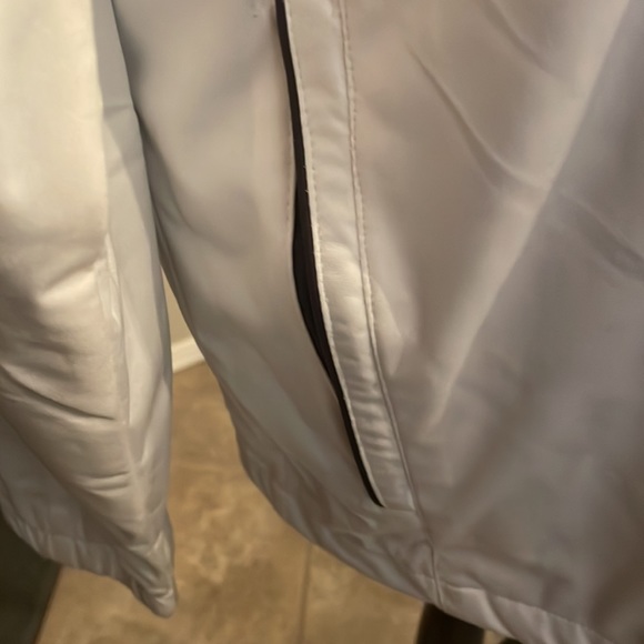 Antigua Gold Men’s white and black Large full zip Jacket - Picture 4 of 12